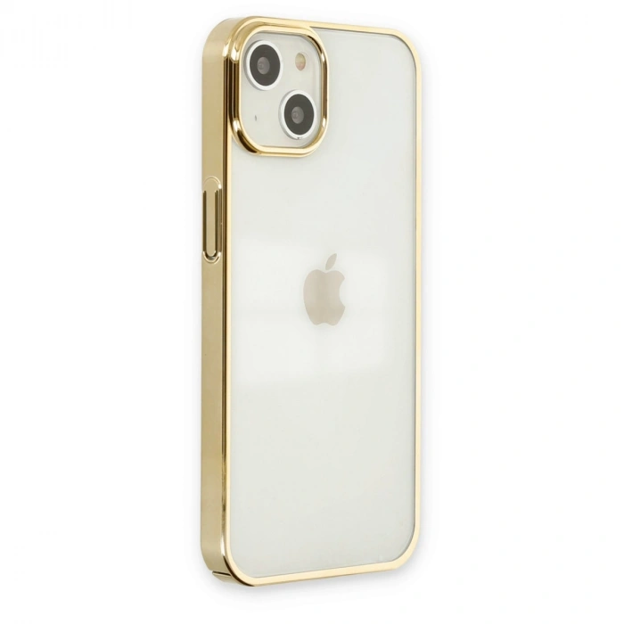 Apple İphone 14 Plus Kılıf Element Silikon - Gold