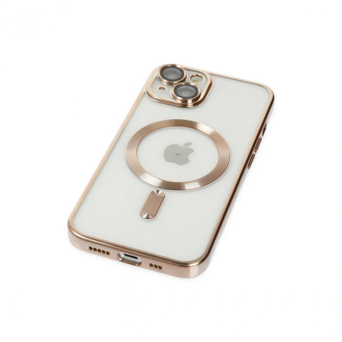 Apple İphone 14 Plus Kılıf Kross Magneticsafe Kapak - Gold