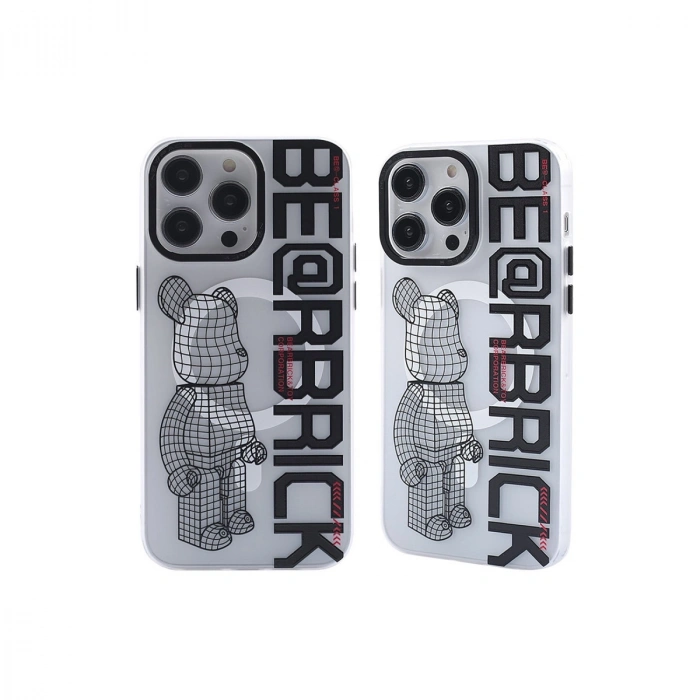 Apple İphone 14 Pro Kılıf Apollo Magneticsafe Desenli Kapak - Apollo Şeffaf - 1