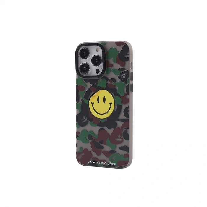 Apple İphone 14 Pro Kılıf Apollo Magneticsafe Desenli Kapak - Apollo Siyah - 4
