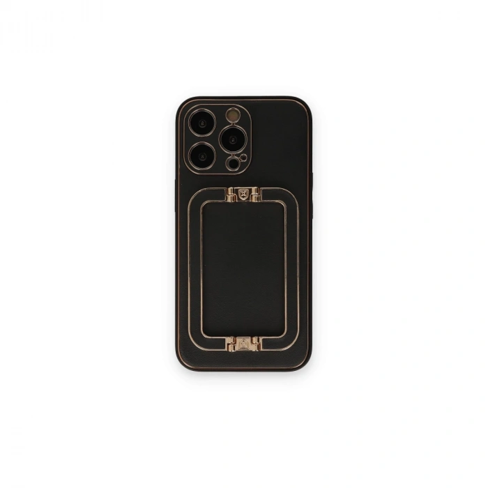 Apple İphone 14 Pro Kılıf Coco Elit Kapak - Siyah