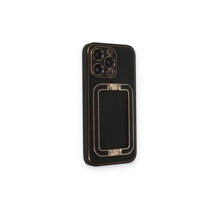 Apple İphone 14 Pro Kılıf Coco Elit Kapak - Siyah