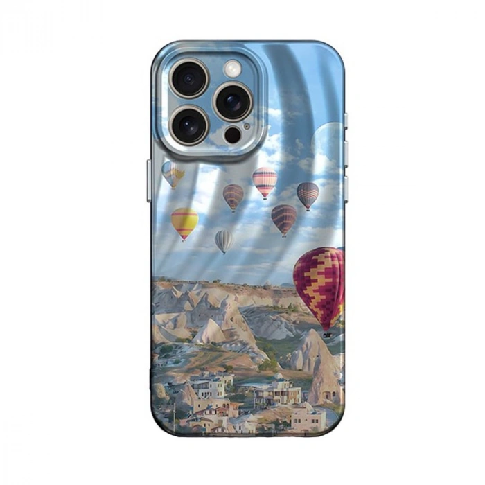 Apple İphone 14 Pro Kılıf Crew Desenli Kapak - Kapadokya