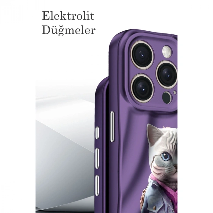 Apple İphone 14 Pro Kılıf Crew Desenli Kapak - Kapadokya