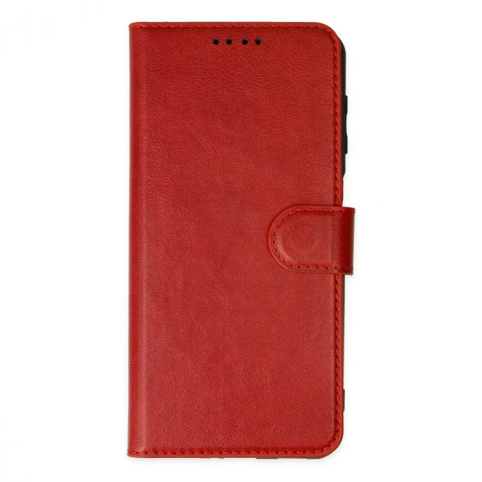 Apple İphone 14 Pro Kılıf Trend S Plus Kapaklı Kılıf - Kırmızı