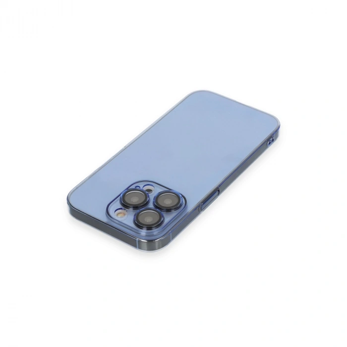 Apple İphone 14 Pro Max Kılıf Armada Lensli Kapak - Sierra Blue