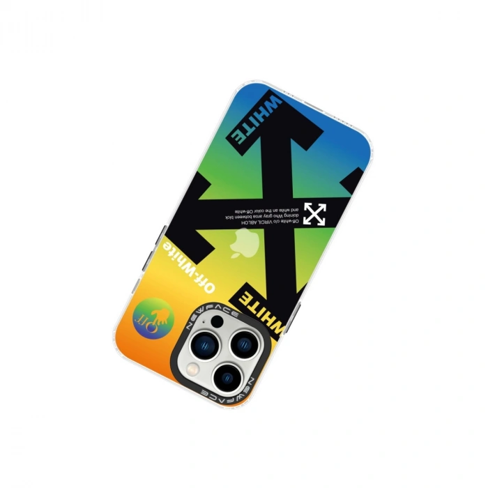 Apple İphone 14 Pro Max Kılıf Estoril Desenli Kapak - Estoril - 5