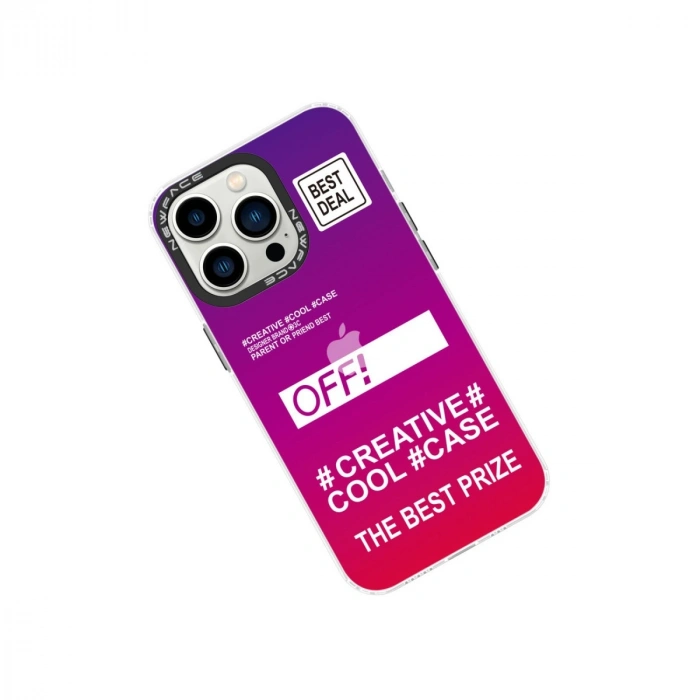 Apple İphone 14 Pro Max Kılıf Estoril Desenli Kapak - Estoril - 9