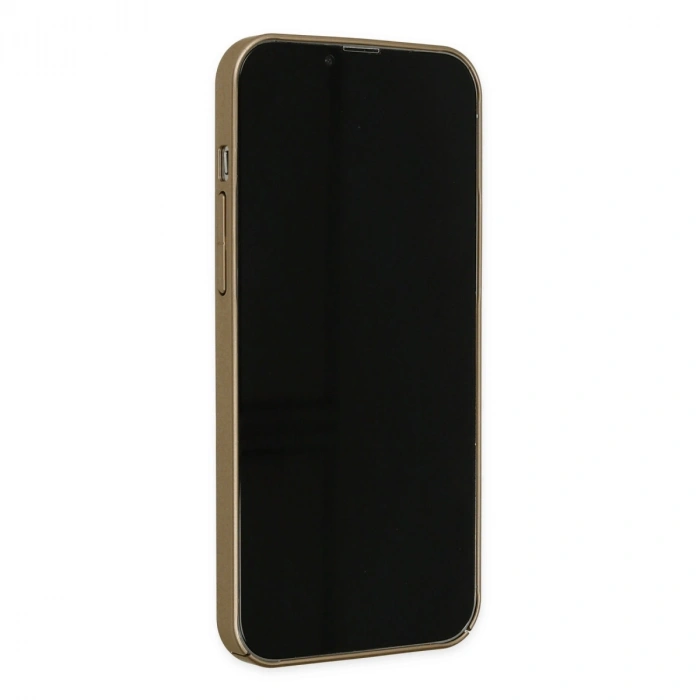 Apple İphone 14 Pro Max Kılıf Jack Magneticsafe Lens Silikon - Gold