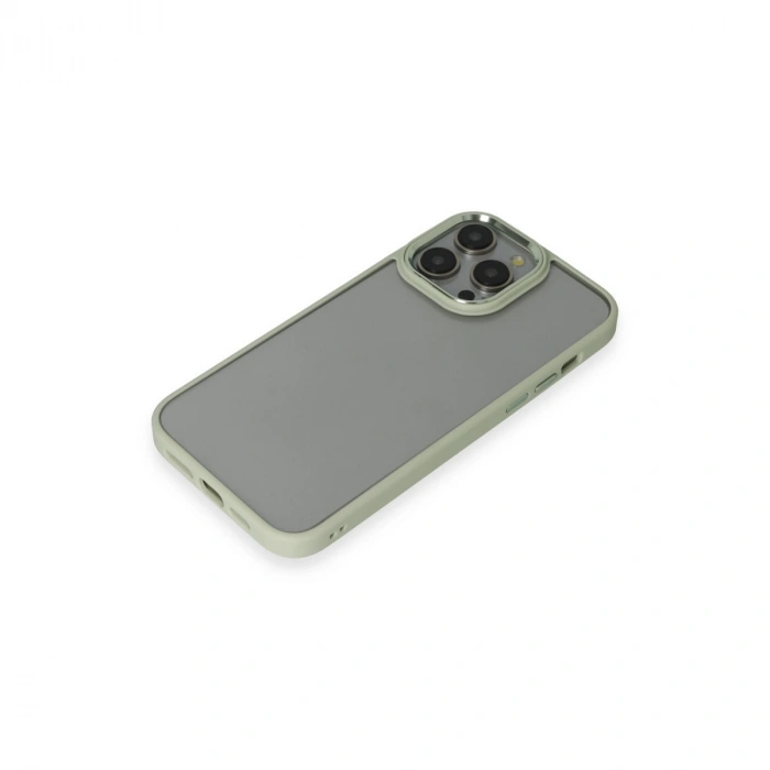 Apple İphone 14 Pro Max Kılıf Power Silikon - Yeşil