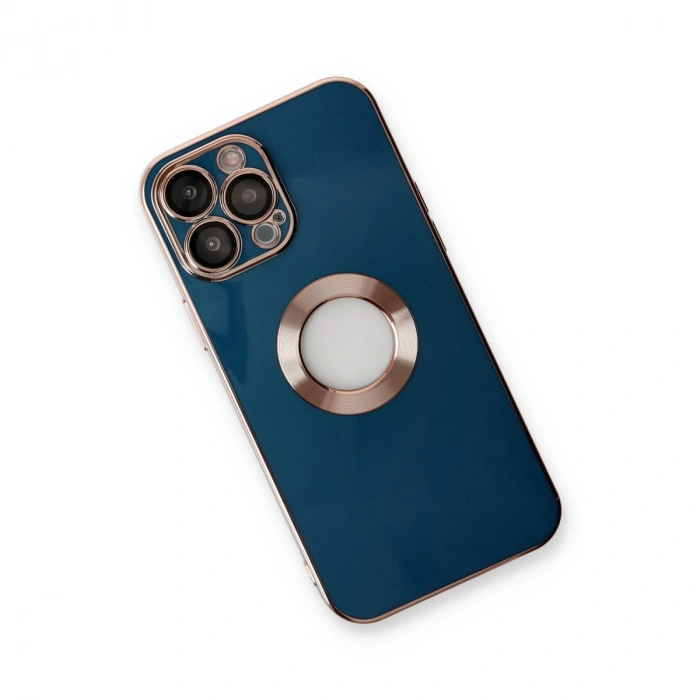 Apple İphone 14 Pro Max Kılıf Store Silikon - Mavi