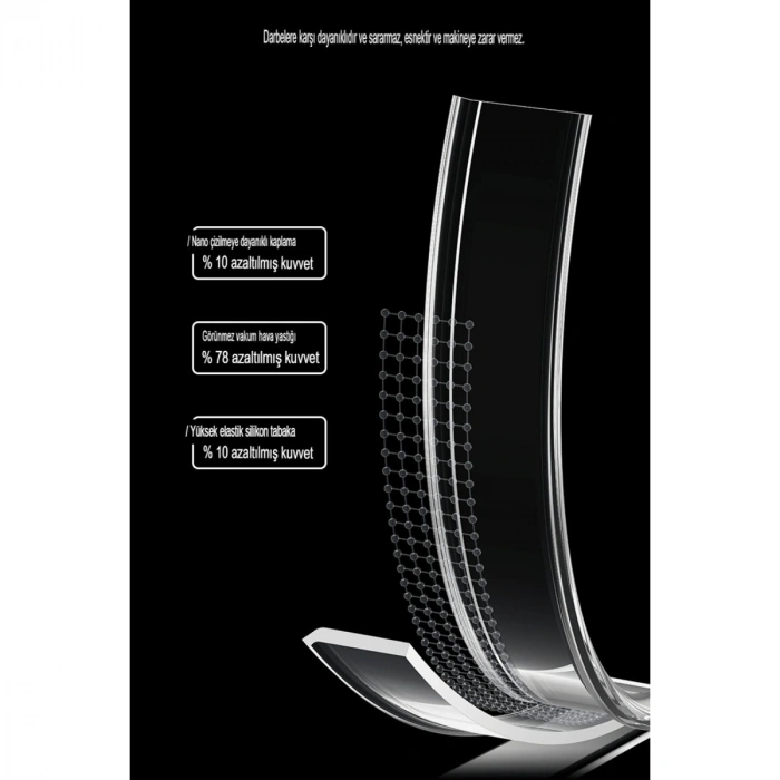 Apple İphone 14 Pro Max Kılıf Tron Şeffaf Magsafe Kapak - Şeffaf