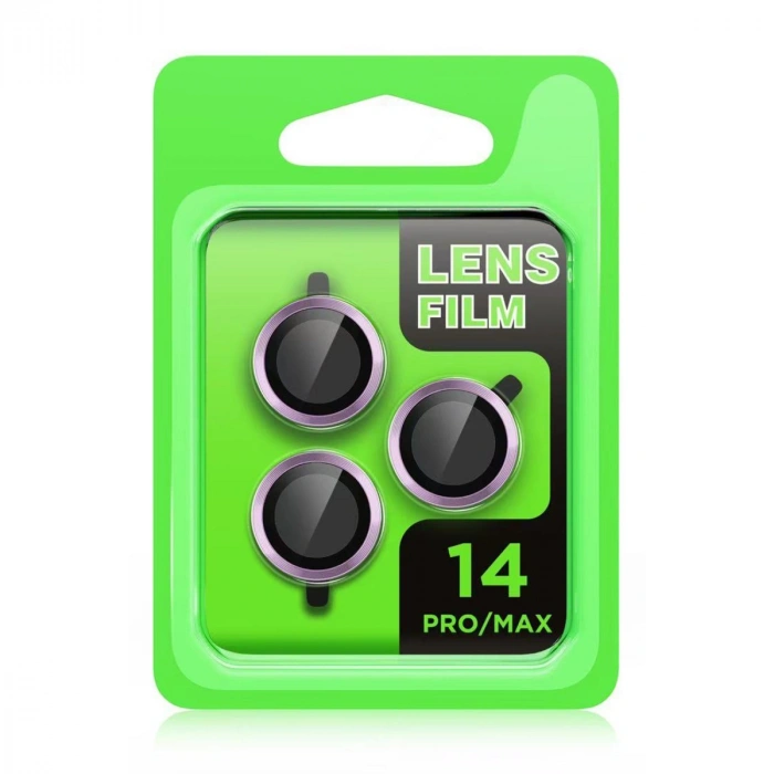 Apple İphone 14 Pro Max Raze Metal Kamera Lens - Gümüş