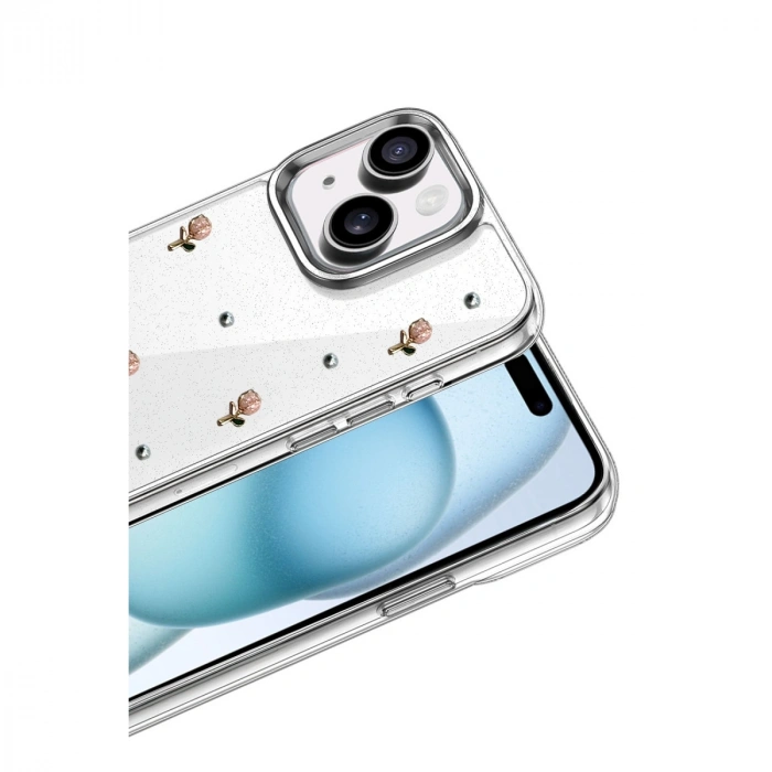 Apple İphone 15 Fiyonk Desenli Kapak - Desen 6