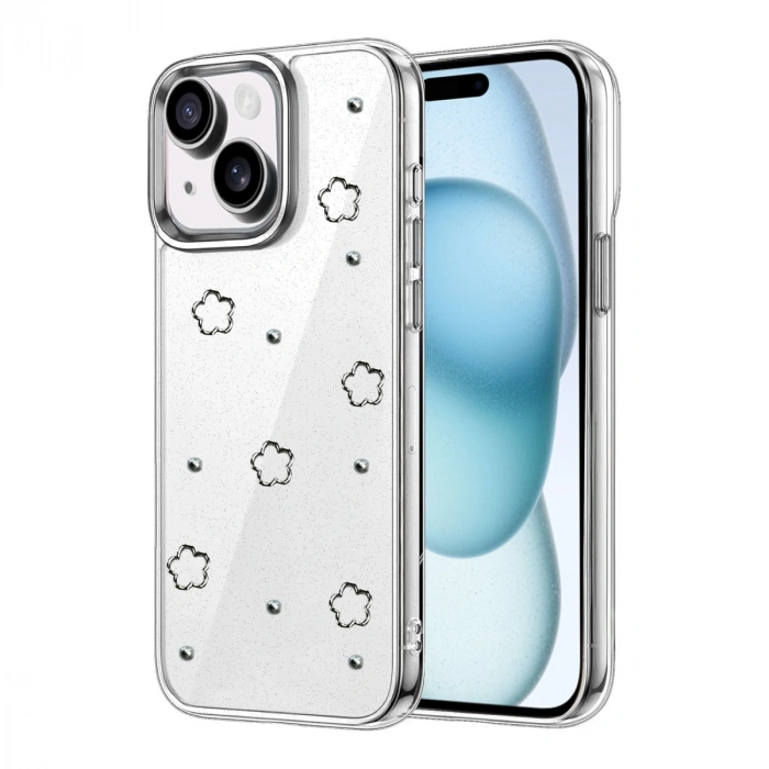 Apple İphone 15 Plus Fiyonk Desenli Kapak - Desen 2