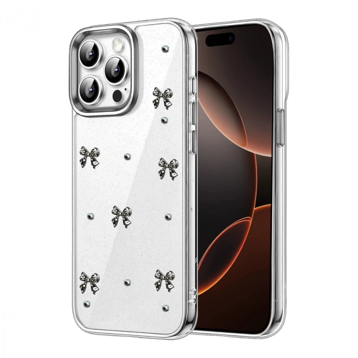 Apple İphone 15 Pro Max Fiyonk Desenli Kapak - Desen 5