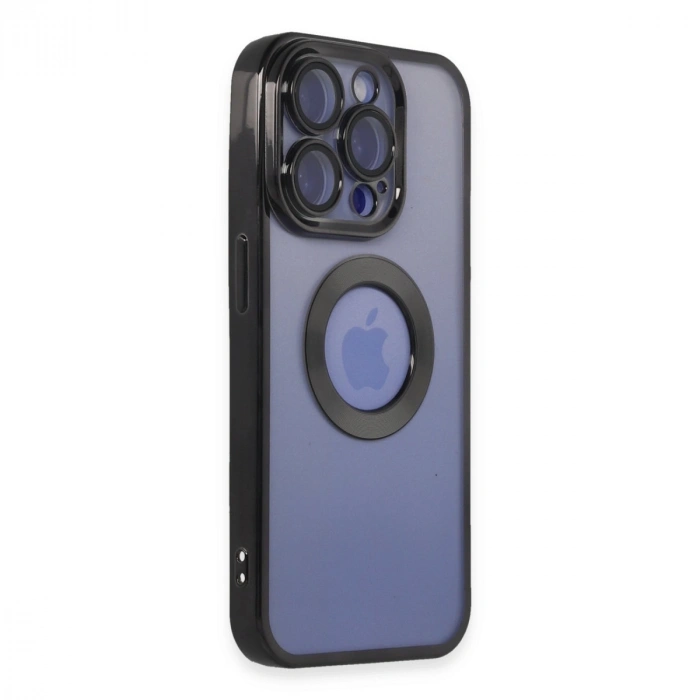 Apple İphone 15 Pro Max Kılıf Slot Silikon - Siyah