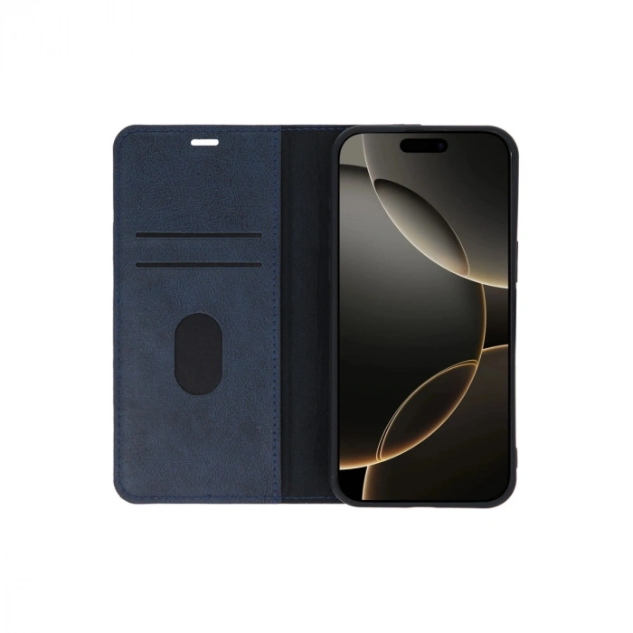 Apple İphone 15 Pro Max Kılıf Trend S Plus Kapaklı Kılıf - Taba