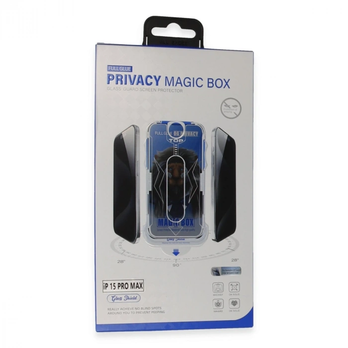 Apple İphone 15 Pro Max Vanessa Magic Hayalet Cam