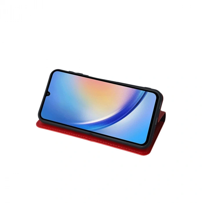 Apple İphone 15 Trend S Plus Kapaklı Kılıf - Yeşil