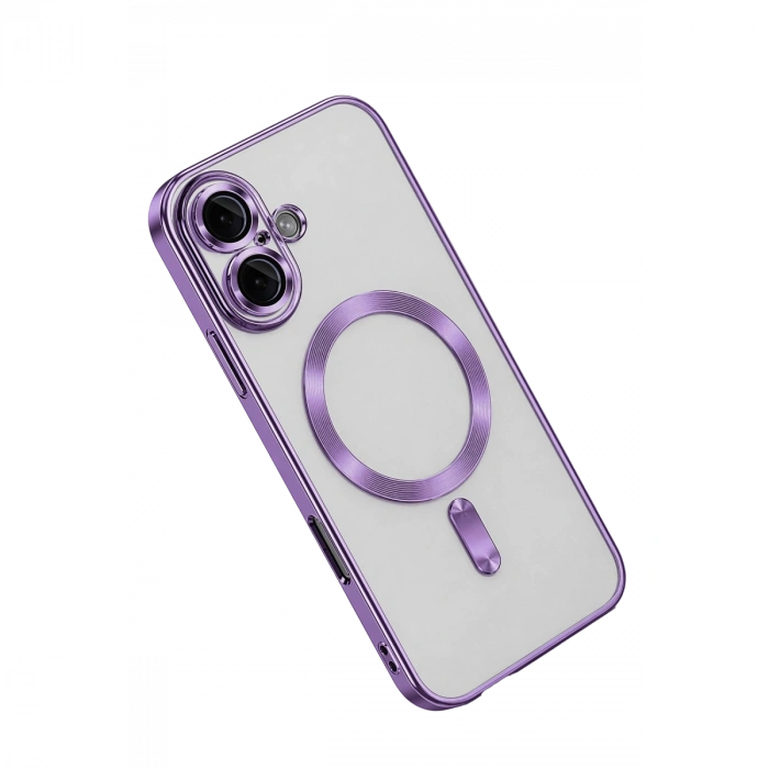 Apple İphone 16 Kılıf Kross Magneticsafe Kapak - Mor