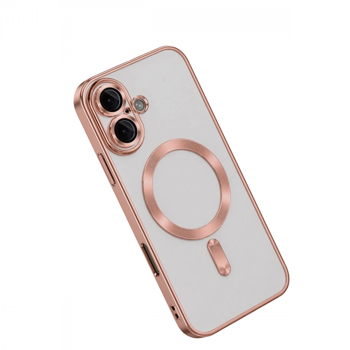 Apple İphone 16 Kılıf Kross Magneticsafe Kapak - Rose