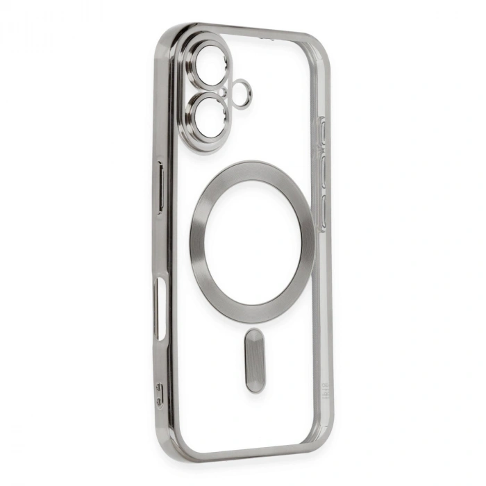 Apple İphone 16 Kılıf Kross Magneticsafe Kapak - Titan Gri