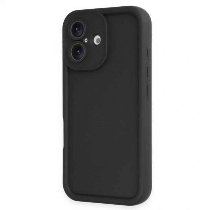 Apple İphone 16 Kılıf Viera Silikon - Siyah