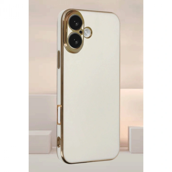 Apple İphone 16 Kılıf Volet Silikon - Mavi