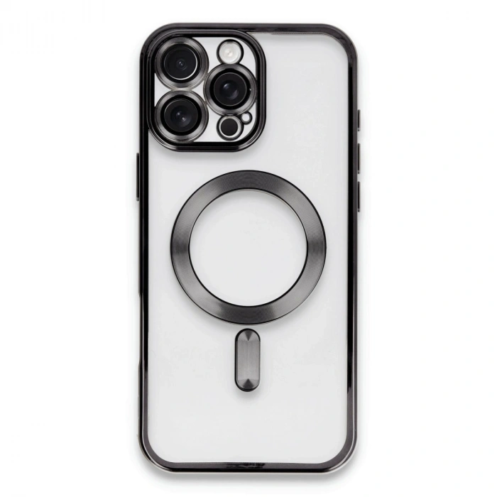 Apple İphone 16 Pro Kılıf Kross Magneticsafe Kapak - Siyah