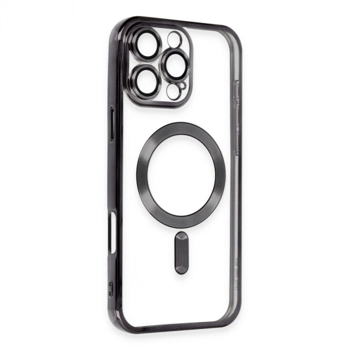 Apple İphone 16 Pro Max Kılıf Kross Magneticsafe Kapak - Siyah