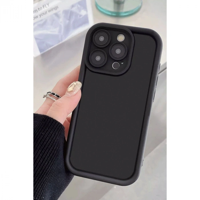 Apple İphone 16 Pro Max Kılıf Viera Silikon - Koyu Yeşil