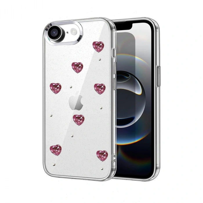 Apple İphone 16e Fiyonk Desenli Kapak - Desen 7