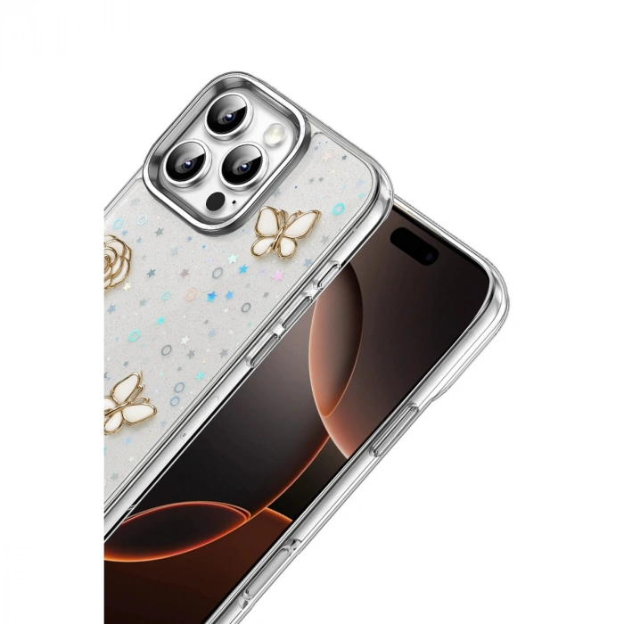 Apple İphone 16e Fiyonk Desenli Kapak - Desen 9