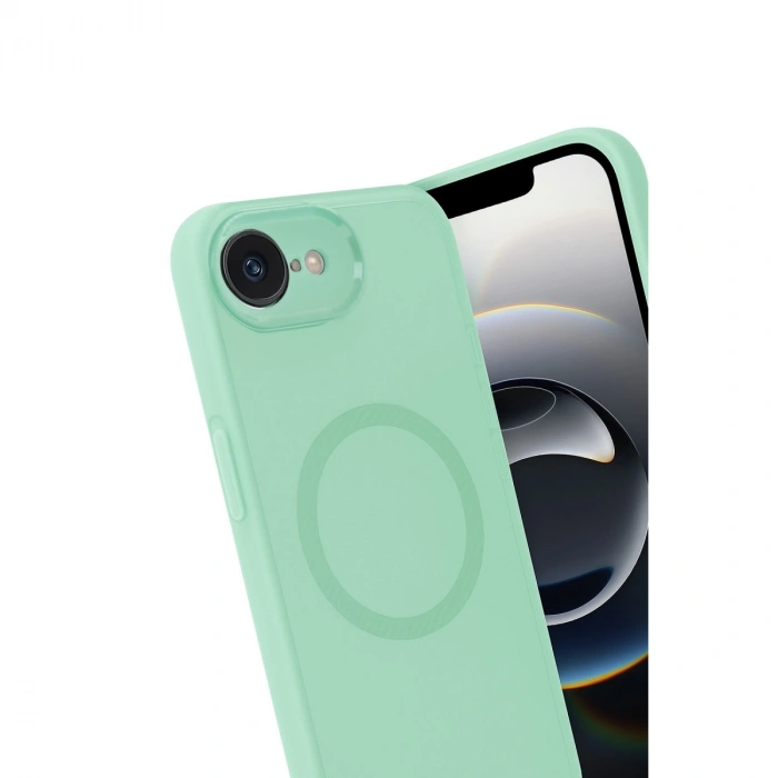 Apple İphone 16e Kılıf Maya Karbon Kapak - Koyu Yeşil