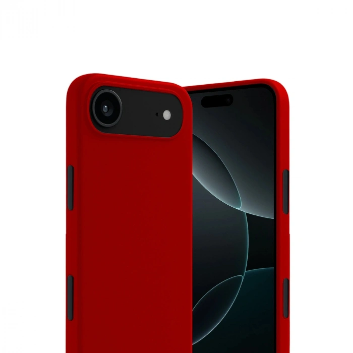 Apple İphone 17 Air First Silikon - Kırmızı