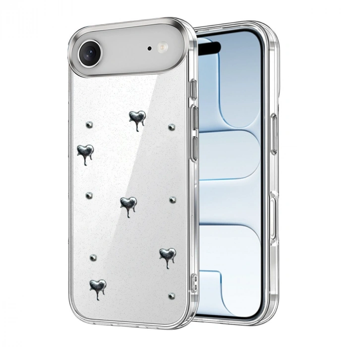 Apple İphone 17 Air Fiyonk Desenli Kapak - Desen 1