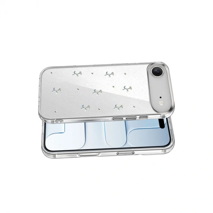 Apple İphone 17 Air Fiyonk Desenli Kapak - Desen 4
