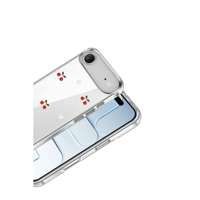 Apple İphone 17 Air Fiyonk Desenli Kapak - Desen 9