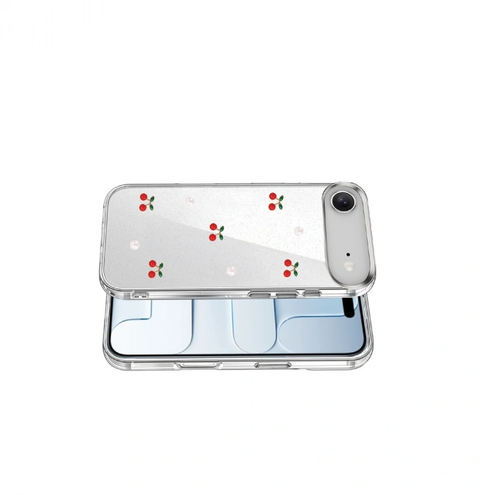 Apple İphone 17 Air Fiyonk Desenli Kapak - Desen 9