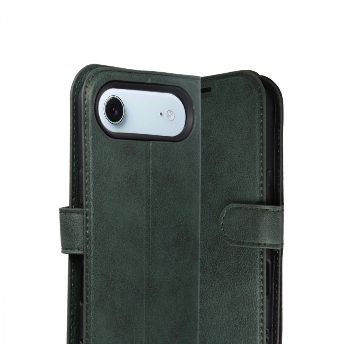 Apple İphone 17 Air Trend S Plus Kapaklı Kılıf - Yeşil