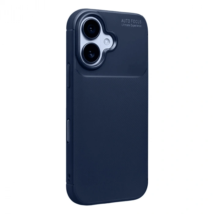 Apple İphone 17 Auto Focus Karbon Kapak - Lacivert