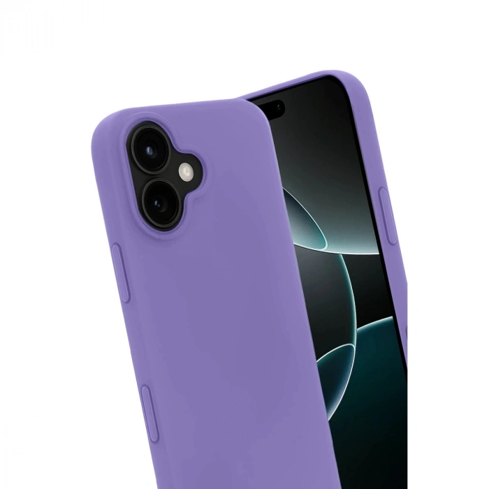 Apple İphone 17 First Silikon - Lila