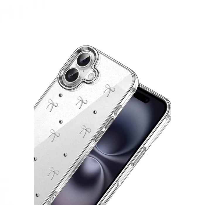 Apple İphone 17 Fiyonk Desenli Kapak - Desen 5