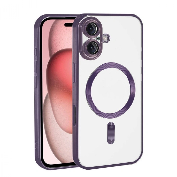 Apple İphone 17 Kross Magneticsafe Kapak - Mor