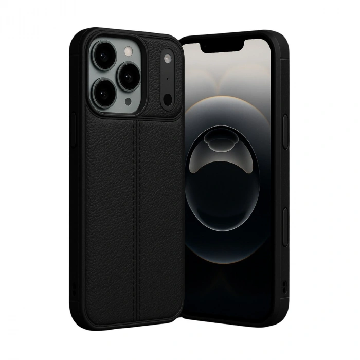 Apple İphone 17 Pro Auto Focus Kapak - Siyah