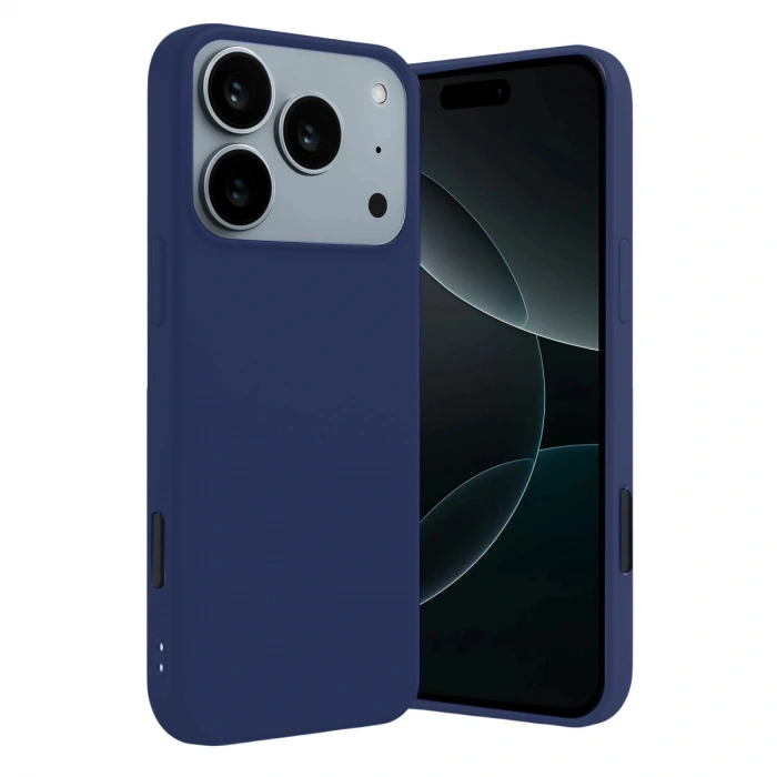 Apple İphone 17 Pro First Silikon - Lacivert