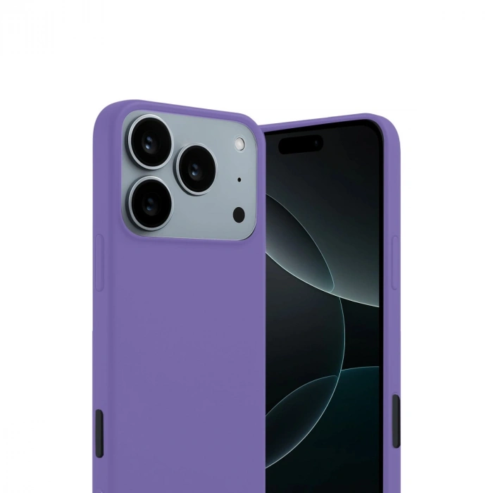 Apple İphone 17 Pro First Silikon - Lila
