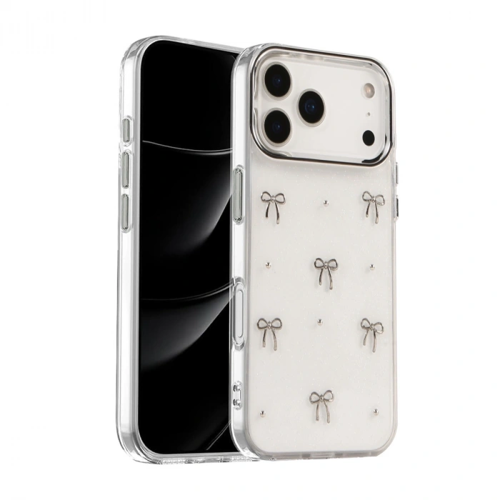 Apple İphone 17 Pro Fiyonk Desenli Kapak - Desen 5