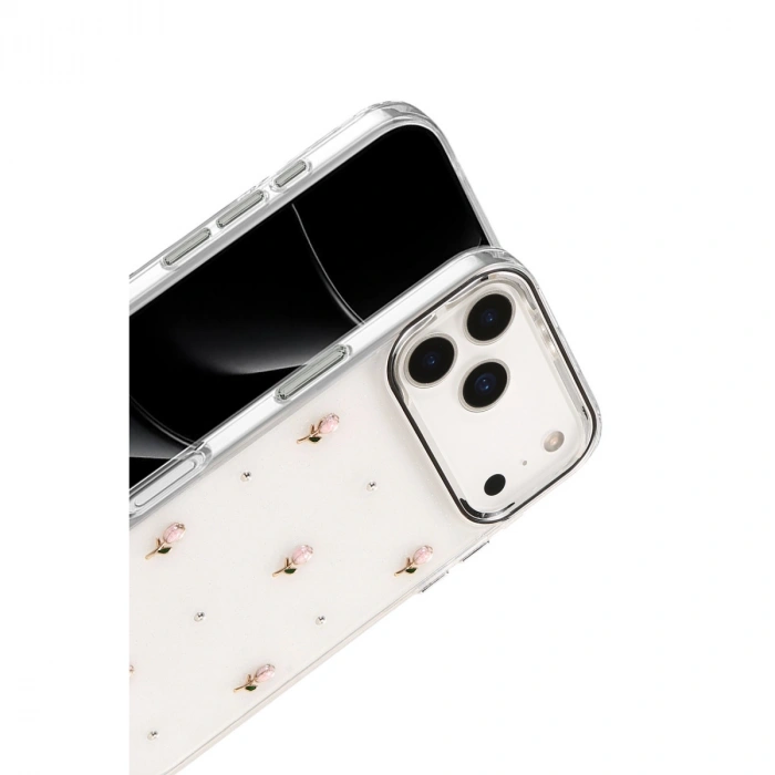 Apple İphone 17 Pro Fiyonk Desenli Kapak - Desen 6